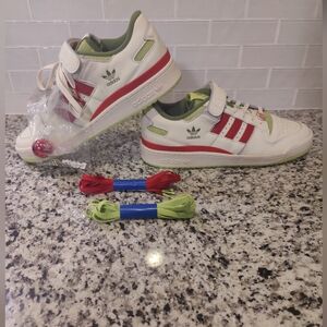 Adidas Forum Low The Grinch Dr.Seuss 2023 Green White Red Men Sneaker